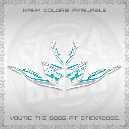 CLICK 125 V4 VARIO DECALS (2026 WHITE EDITION DESIGN) STICKER KITS By STICKABOSS