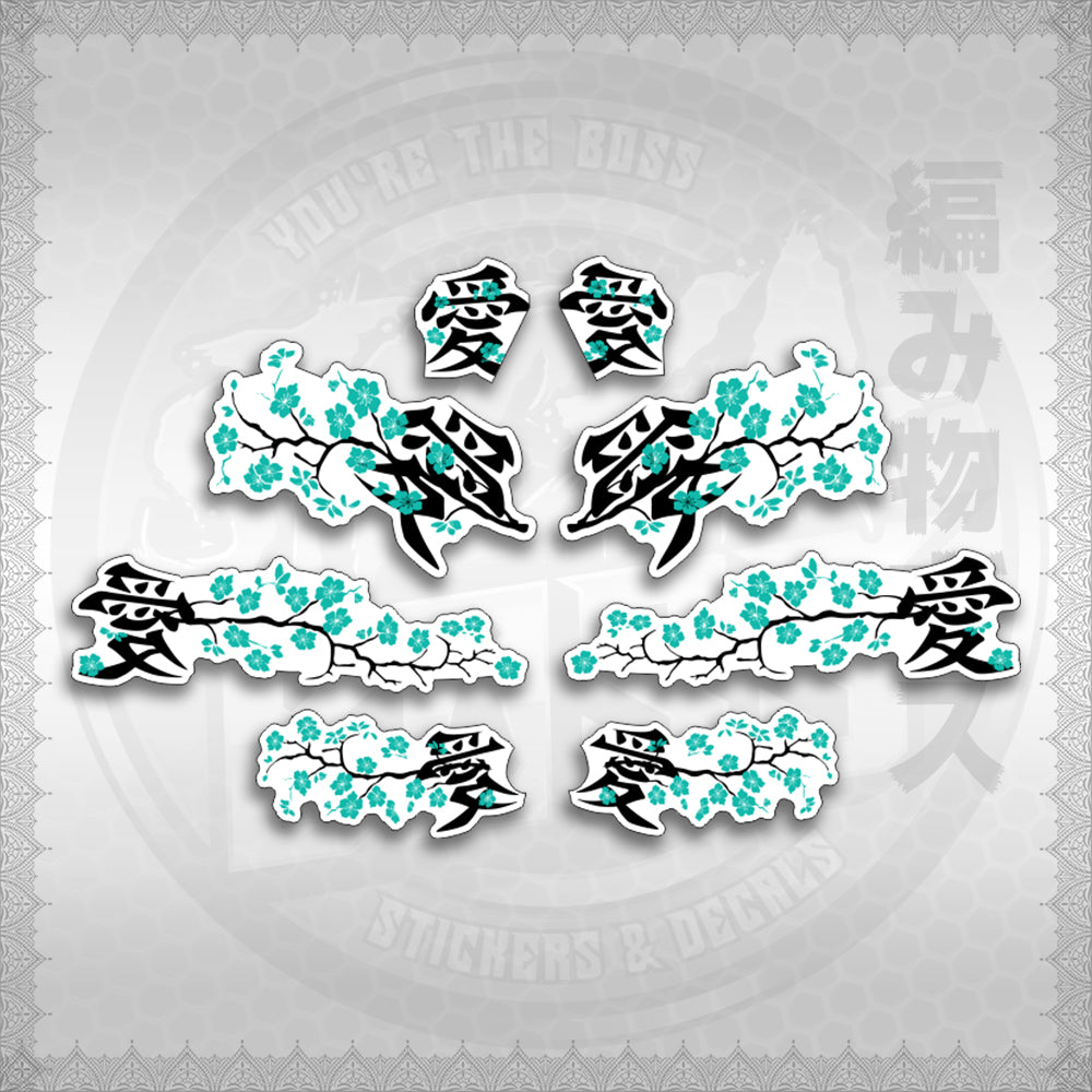 STICKER DECALS for NMAX V1 INDO FOR WHITE (NV1FWSAXFL) By STICKABOSS (SOFIE LAMINATED WATERPROOF)