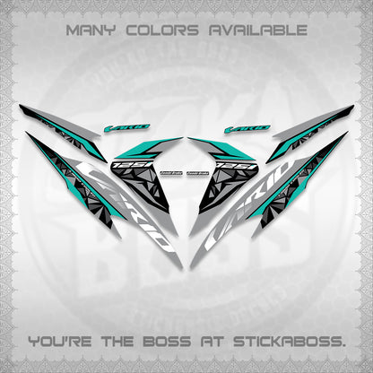 CLICK 125 V2 VARIO DECALS (2018–2022 STYLE DESIGN) STICKER DECALS BY STICKABOSS