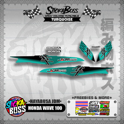 HONDA WAVE 100 ( HAYABUSA JDM )【WITH FREEBIES】