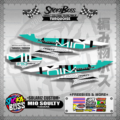 MIO SOULTY DECALS ( SOLARIZ CUSTOM )【WITH FREEBIES】
