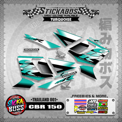 HONDA CBR 150 OLD DECALS ( THAILAND 001 )【WITH FREEBIES】