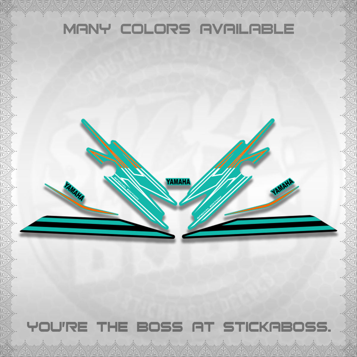 NMAX DECALS (CYBER CITY NEO TURBO)STICKER DECALS By STICKABOSS
