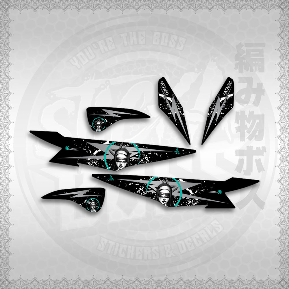 STICKER DECALS for MIO SOULTY MALAYSIAN (MSOLASA) By STICKABOSS (SOFIE LAMINATED WATERPROOF)