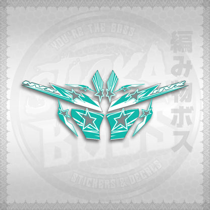 STICKER DECALS for AEROX 155 V2 FOR WHITE (AV220STAP) By STICKABOSS (SOFIE LAMINATED WATERPROOF)