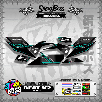 BEAT V2 DECALS ( GARAGE INSPIRED )【WITH FREEBIES】