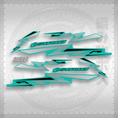 CLICK V2 ( VARIO ALPHA x OMEGA ) STICKER DECALS By STICKABOSS