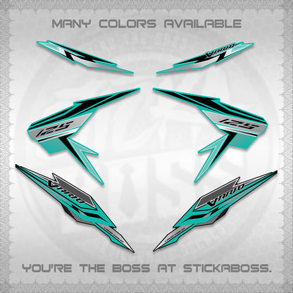 CLICK V2 VARIO DECALS (ATLAS APPOLO) STICKER DECALS By STICKABOSS