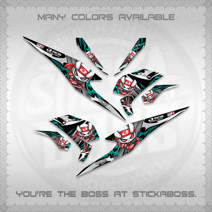 BEAT FI V3 DECALS (2026 NEW RCB 2.0 DESIGN) STICKER KITS BY STICKABOSS