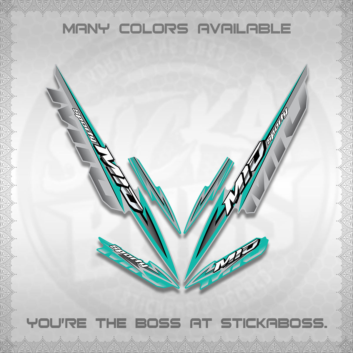 MIO 1 STRIPING DECALS (2026 MS 952) STICKER DECALS By STICKABOSS