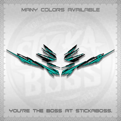 RAIDER 150 FI SATRIA DECALS (MINIMALIST 0016 DESIGN)STICKER DECALS By STICKABOSS