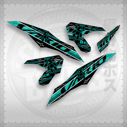 CLICK V3 INDO CONCEPT ( VARIO BEAR BRICK ) STICKER DECALS By STICKABOSS