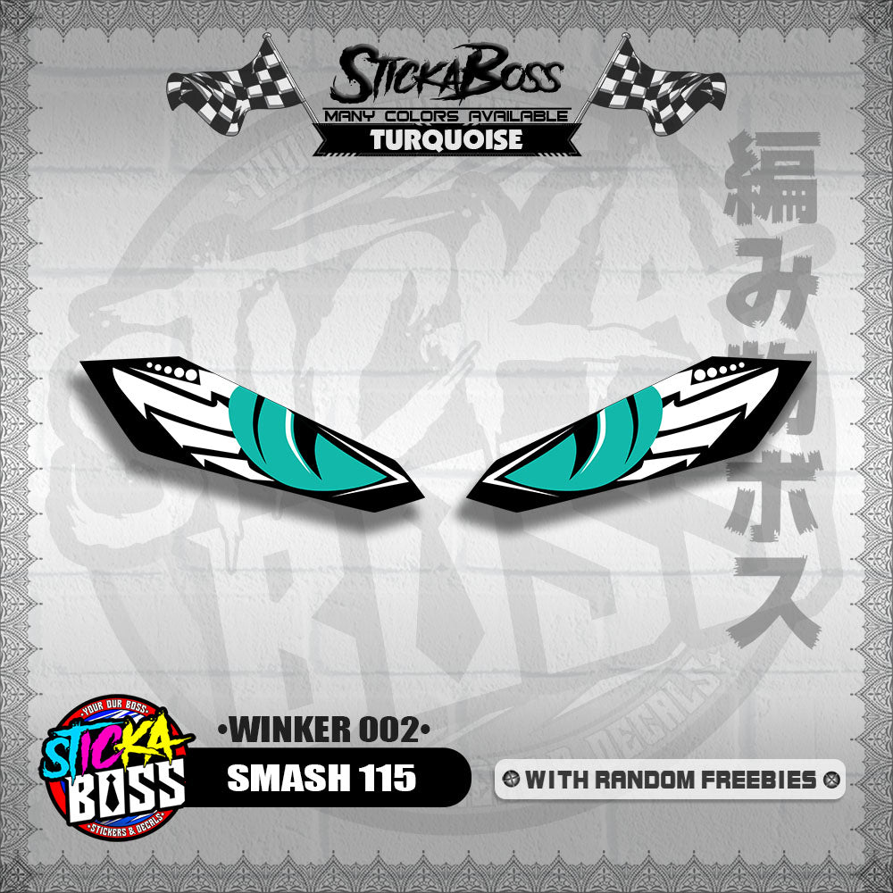 SMASH 115 (WINKER 002) TRANSPARENT【WITH FREEBIES】