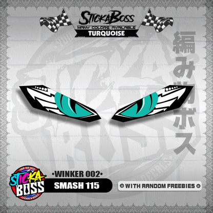 SMASH 115 (WINKER 002) TRANSPARENT【WITH FREEBIES】