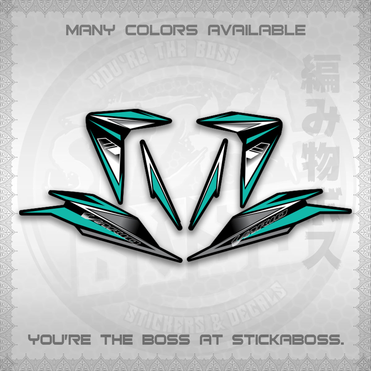 CLICK 125 V3 INDO CONCEPT ( SLASH BLADE VARIO ) STICKER DECALS By STICKABOSS