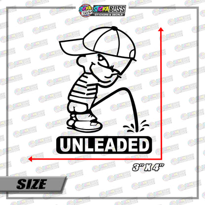 CAR STICKER GAS TANK COVER STICKER