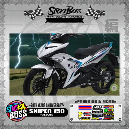 SNIPER 150 DECALS ( 20TH YEARS ANNIVERSARY )【WITH FREEBIES】