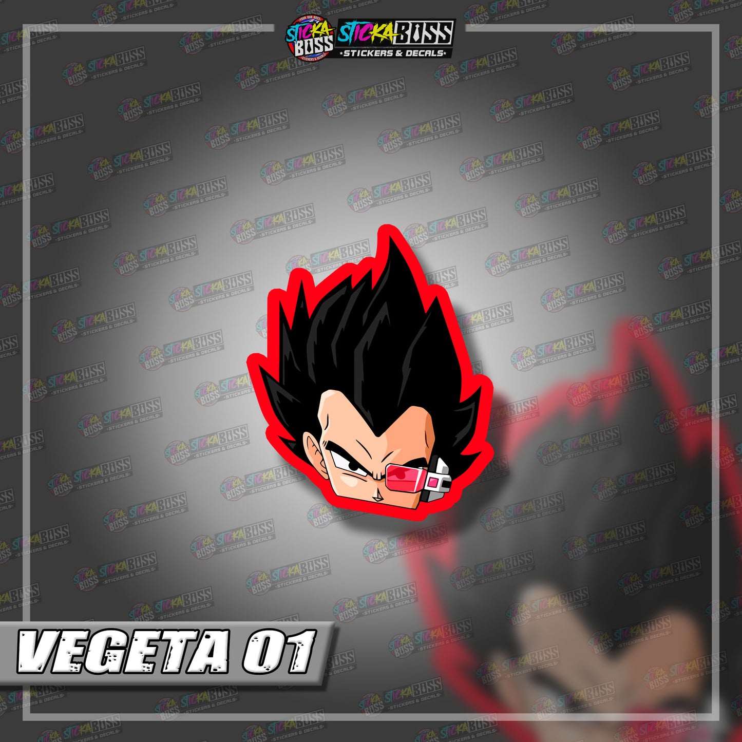 DRAGON BALL Z | ANIME PEEKER STICKER【VINYL PRINTED】( LAMINATED / WATERPROOF )