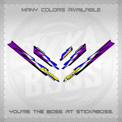 HONDA DREAM EXCESS STOCK DECALS (001 Design)STICKER DECALS By STICKABOSS (Copy)