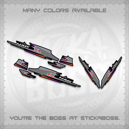 NMAX V1 THAI-INDO DECALS (THMI 02 DESIGN)STICKER DECALS By STICKABOSS