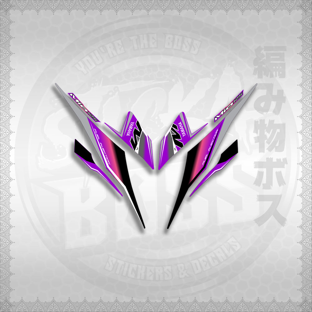 STICKER DECALS for MIO I 125 M3 (MIISTMO) By STICKABOSS (SOFIE LAMINATED WATERPROOF)