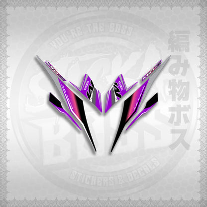 STICKER DECALS for MIO I 125 M3 (MIISTMO) By STICKABOSS (SOFIE LAMINATED WATERPROOF)