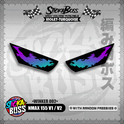 NMAX 155 V1 / V2 (WINKER 002) TRANSPARENT【WITH FREEBIES】