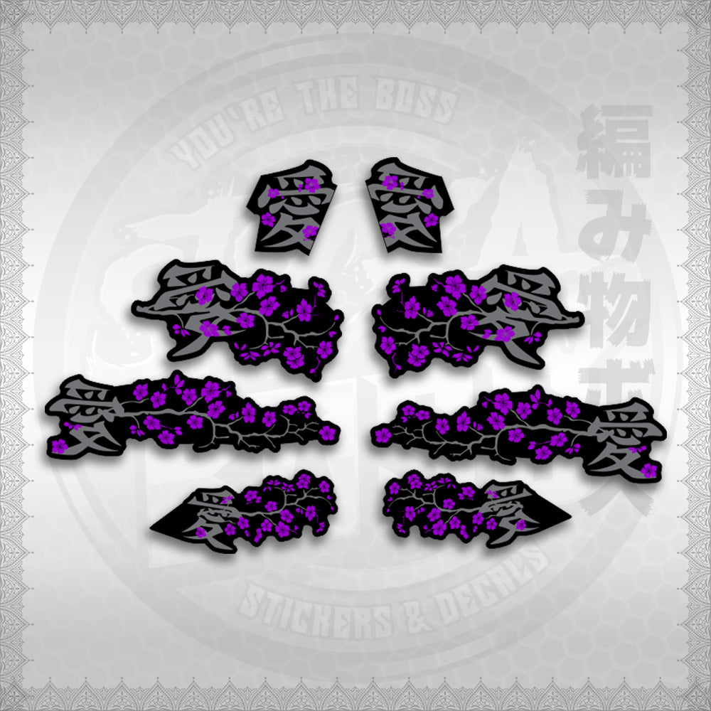 STICKER DECALS for NMAX V3 TURBO INDO (NV3SAXFL) By STICKABOSS (SOFIE LAMINATED WATERPROOF)