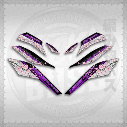 STICKER DECALS for NMAX V3 TURBO INDO (NV3SAIN) By STICKABOSS (SOFIE LAMINATED WATERPROOF)