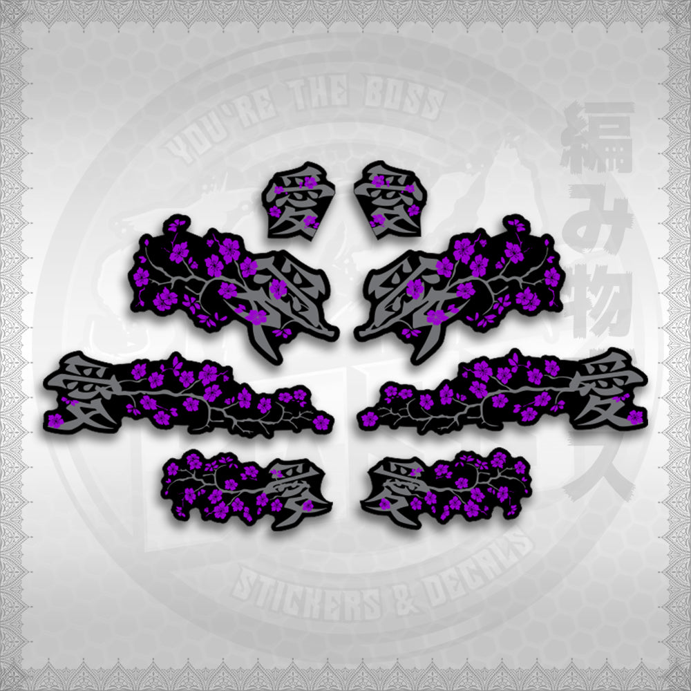 STICKER DECALS for NMAX V1 INDO (NV1SAXFL) By STICKABOSS (SOFIE LAMINATED WATERPROOF)