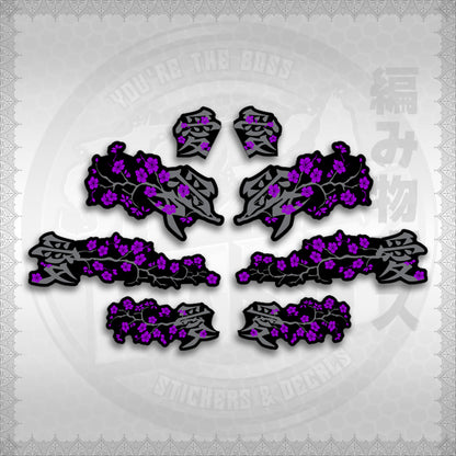 STICKER DECALS for NMAX V1 INDO (NV1SAXFL) By STICKABOSS (SOFIE LAMINATED WATERPROOF)