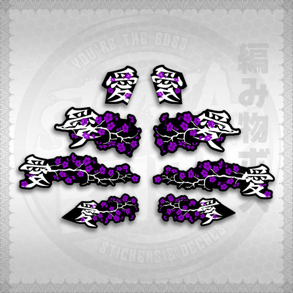 STICKER DECALS for NMAX V3 TURBO INDO (NV3SAXFL) By STICKABOSS (SOFIE LAMINATED WATERPROOF)