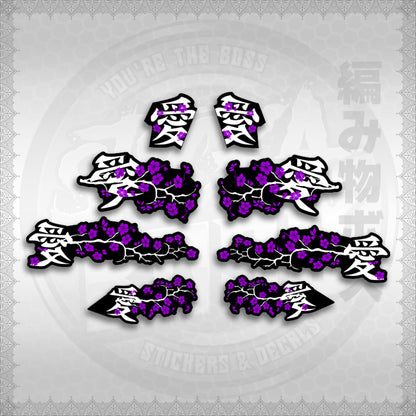 STICKER DECALS for NMAX V3 TURBO INDO (NV3SAXFL) By STICKABOSS (SOFIE LAMINATED WATERPROOF)