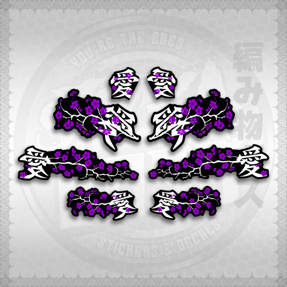 STICKER DECALS for NMAX V1 INDO (NV1SAXFL) By STICKABOSS (SOFIE LAMINATED WATERPROOF)