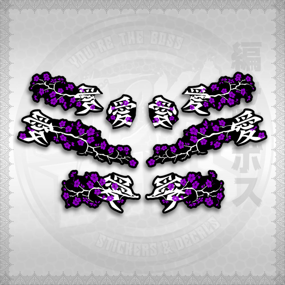 STICKER DECALS for NMAX V2 INDO (NV2SAXFL) By STICKABOSS (SOFIE LAMINATED WATERPROOF)