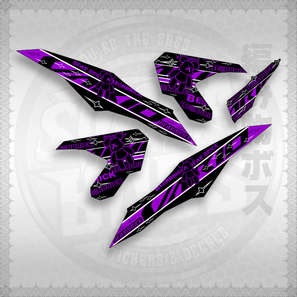 CLICK V3 INDO CONCEPT ( VARIO BEAR BRICK ) STICKER DECALS By STICKABOSS