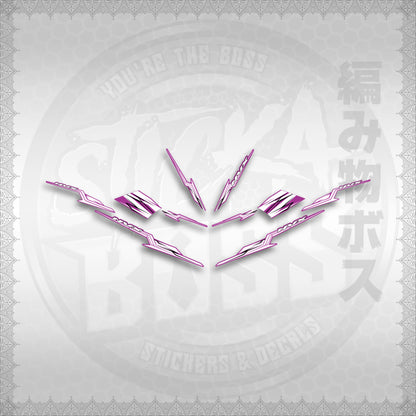 STICKER DECALS for AEROX 155 V1 THAI (AV1STOLTHST) By STICKABOSS (SOFIE LAMINATED WATERP