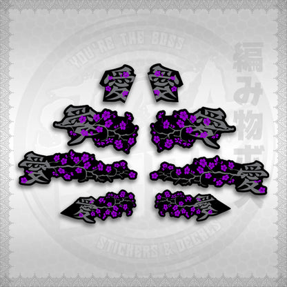 STICKER DECALS for NMAX V3 TURBO INDO (NV3SAXFL) By STICKABOSS (SOFIE LAMINATED WATERPROOF)