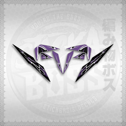 STICKER DECALS for BEAT FI V2 (BV225LENEMOHO) By STICKABOSS (SOFIE LAMINATED WATERPROOF)