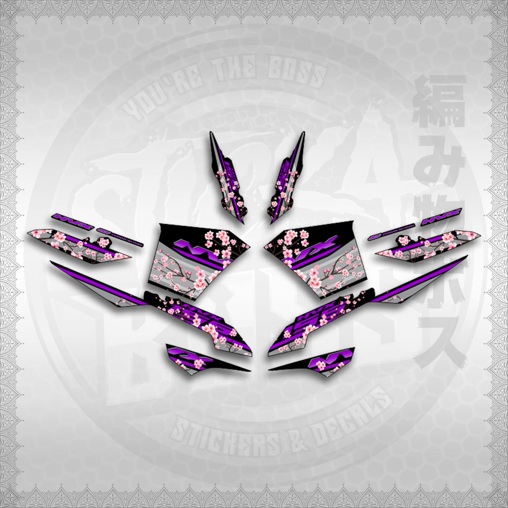 STICKER DECALS for AEROX V3 ALPHA TURBO INDO-MALAYSIAN (AV3SAIN) By STICKABOSS (SOFIE LAMINATED WATERPROOF)