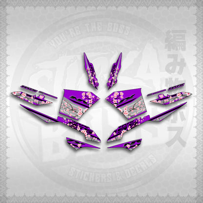 STICKER DECALS for AEROX V3 ALPHA TURBO INDO-MALAYSIAN (AV3SAIN) By STICKABOSS (SOFIE LAMINATED WATERPROOF)