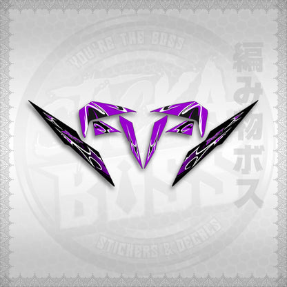 STICKER DECALS for BEAT FI V2 (BV225LENEMOHO) By STICKABOSS (SOFIE LAMINATED WATERPROOF)