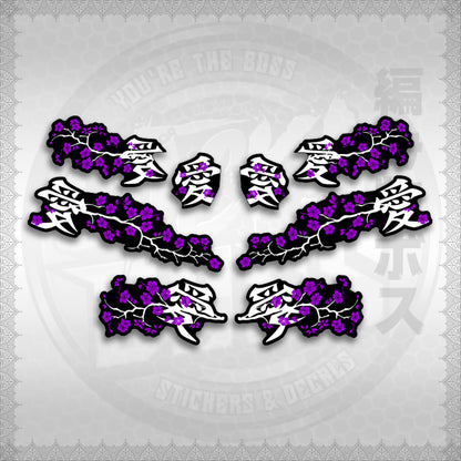 STICKER DECALS for NMAX V2 INDO (NV2SAXFL) By STICKABOSS (SOFIE LAMINATED WATERPROOF)