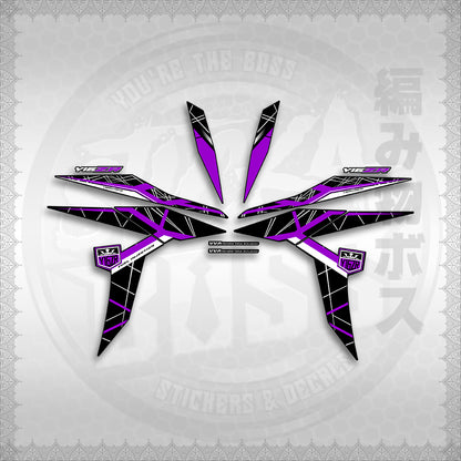 STICKER DECALS for SNIPER 155 MALAYSIAN (S155MICIY16) By STICKABOSS (SOFIE LAMINATED WATERPROOF)