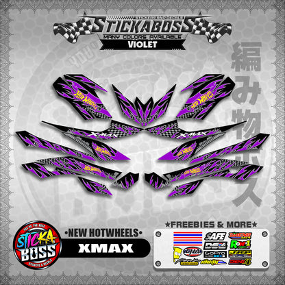XMAX DECALS ( NEW HOTWHEELS )【WITH FREEBIES】