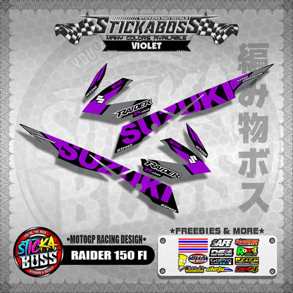 RAIDER 150 FI DECALS ( MOTOGP RACING DESIGN )【WITH FREEBIES】