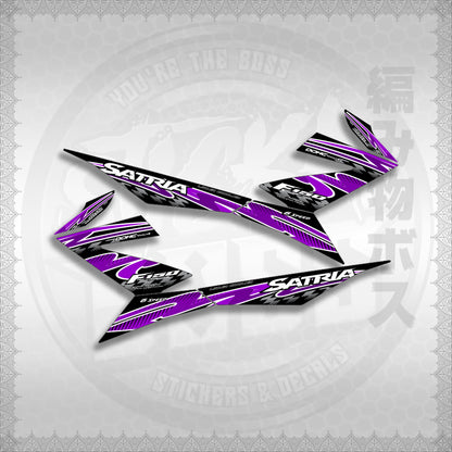 STICKER DECALS for RAIDER 150 FI (RFISATHMATH02) By STICKABOSS (SOFIE LAMINATED WATERPROOF)