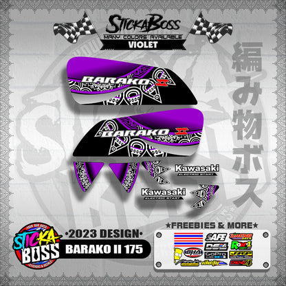 BARAKO ll 175 DECALS ( 2023 DESIGN )【WITH FREEBIES】