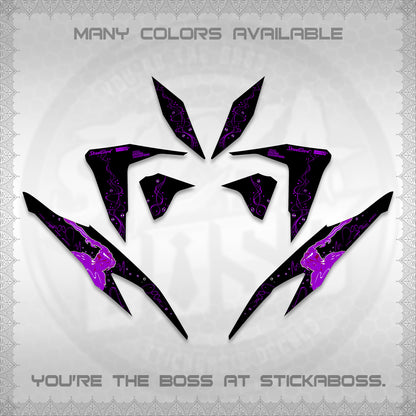 CLICK V2 DECALS (2026 2F2F SWIRL DESIGN) STICKER KITS BY STICKABOSS