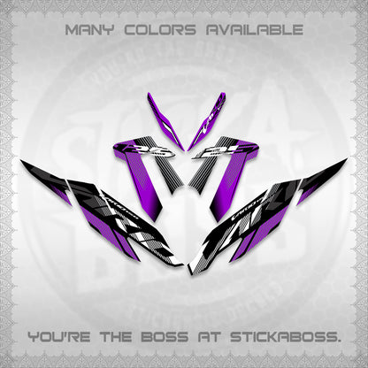 CLICK 125 V4 MALAYSIAN VARIO DECALS (2020 DESIGN) STICKER DECALS By STICKABOSS